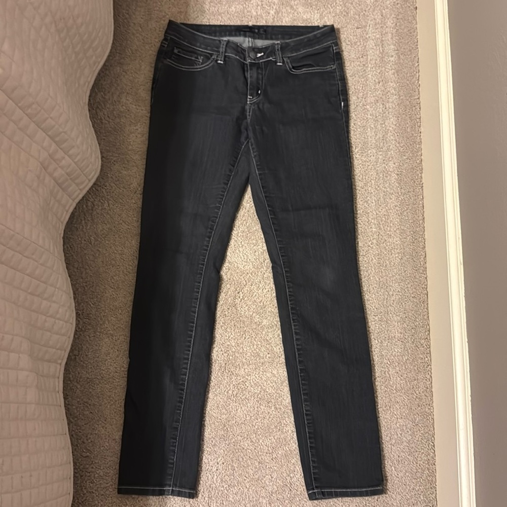 Prana Black Stretch Skinny Jean - Size 6/28